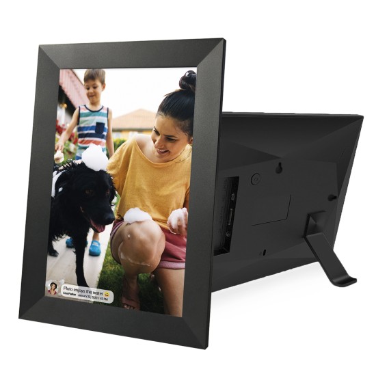 Frameo 10.1 Inch WiFi Digital Picture Frame with 32GB Storage, HD IPS Touch Screen, Auto-Rotate, Wall Mountable Frameo 10.1 Inch WiFi Digital Picture Frame with 32GB Storage, HD IPS Touch Screen, Auto-Rotate, Wall Mountable